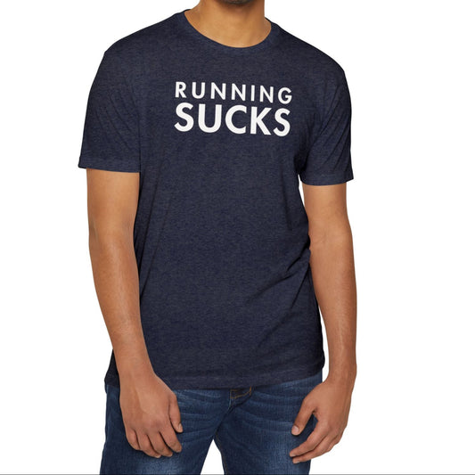 Running Sucks Jersey T-shirt