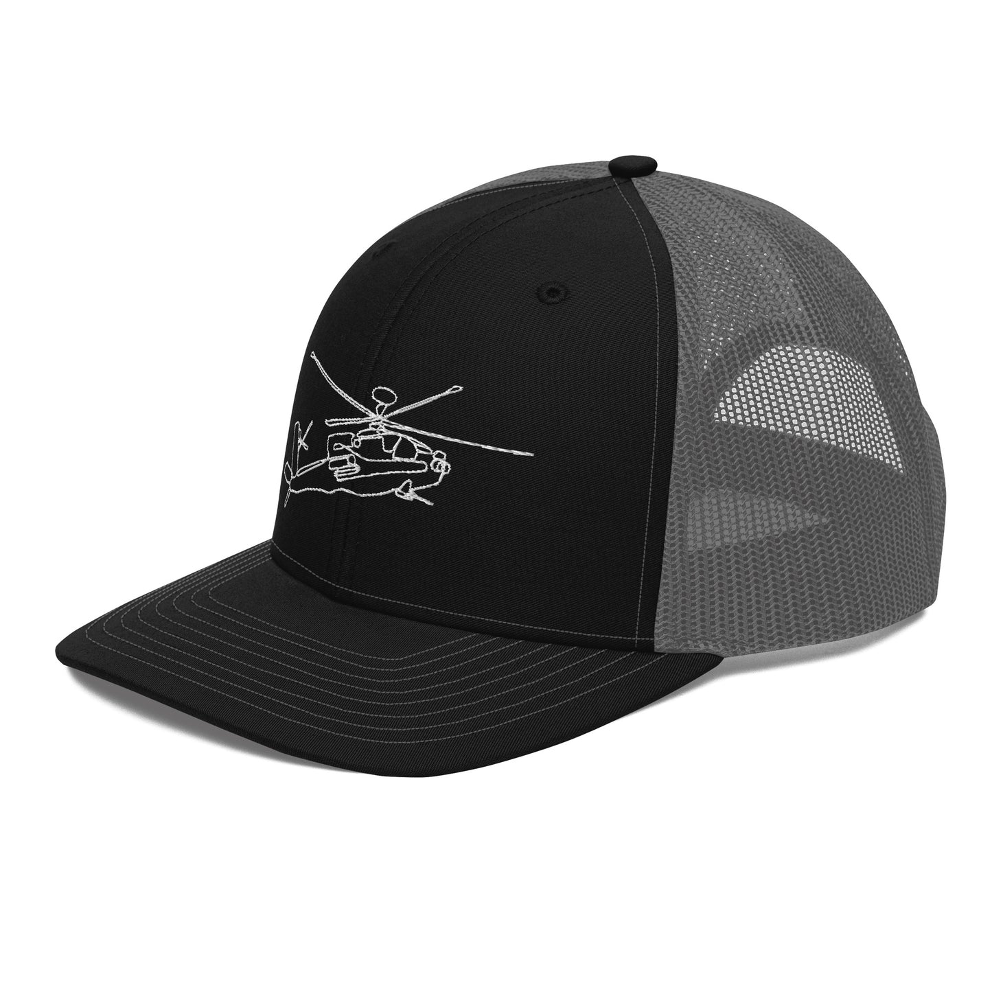 Apache Line Art Trucker Cap