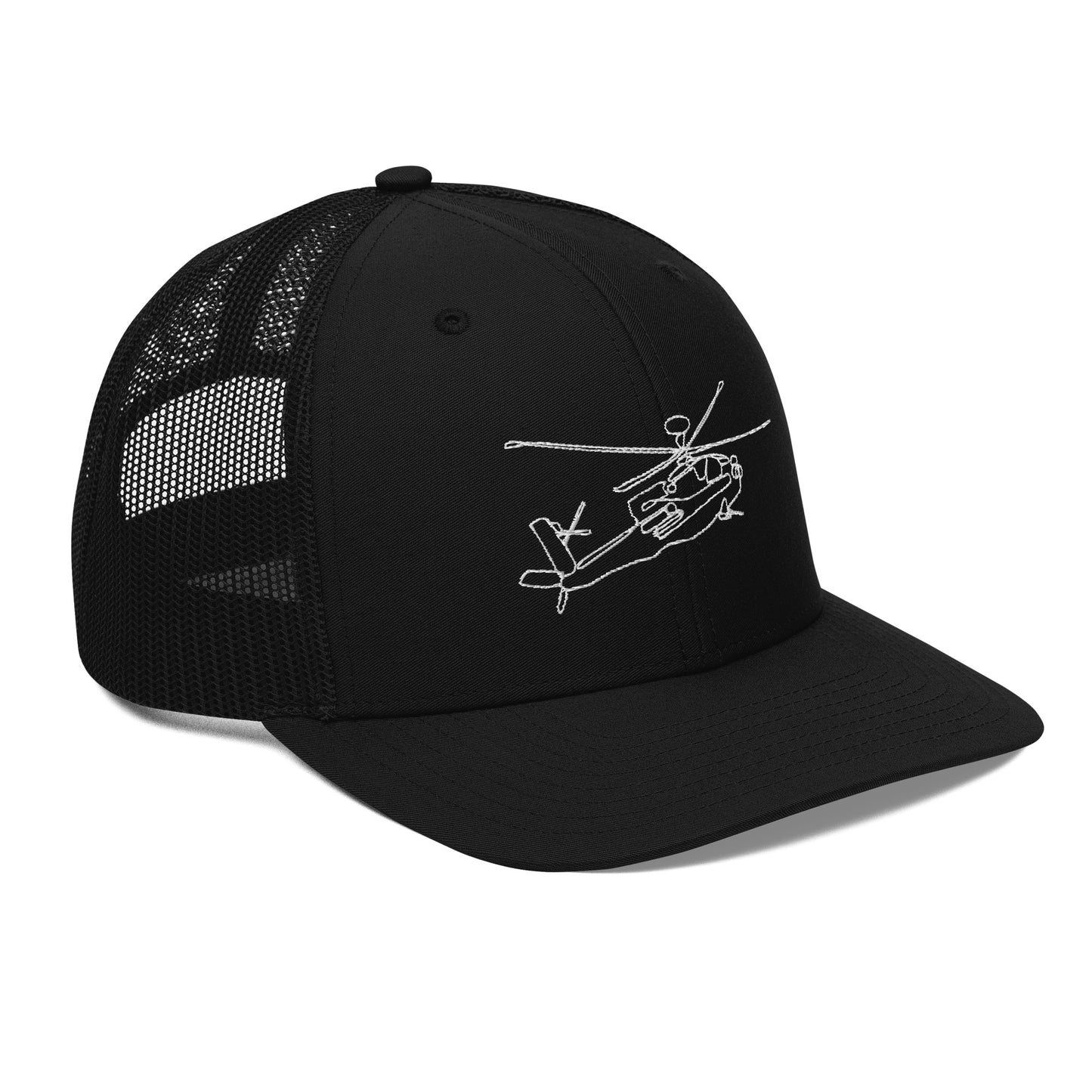 Apache Line Art Trucker Cap