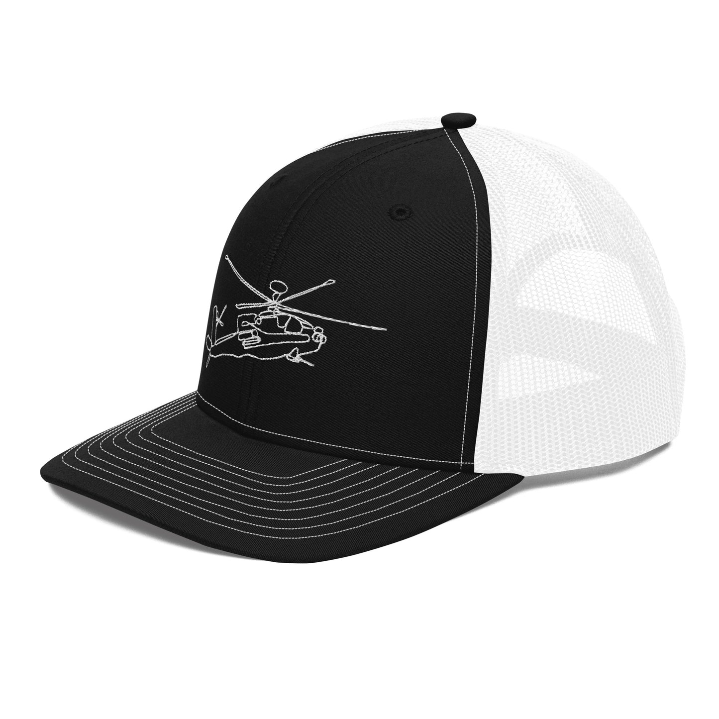 Apache Line Art Trucker Cap