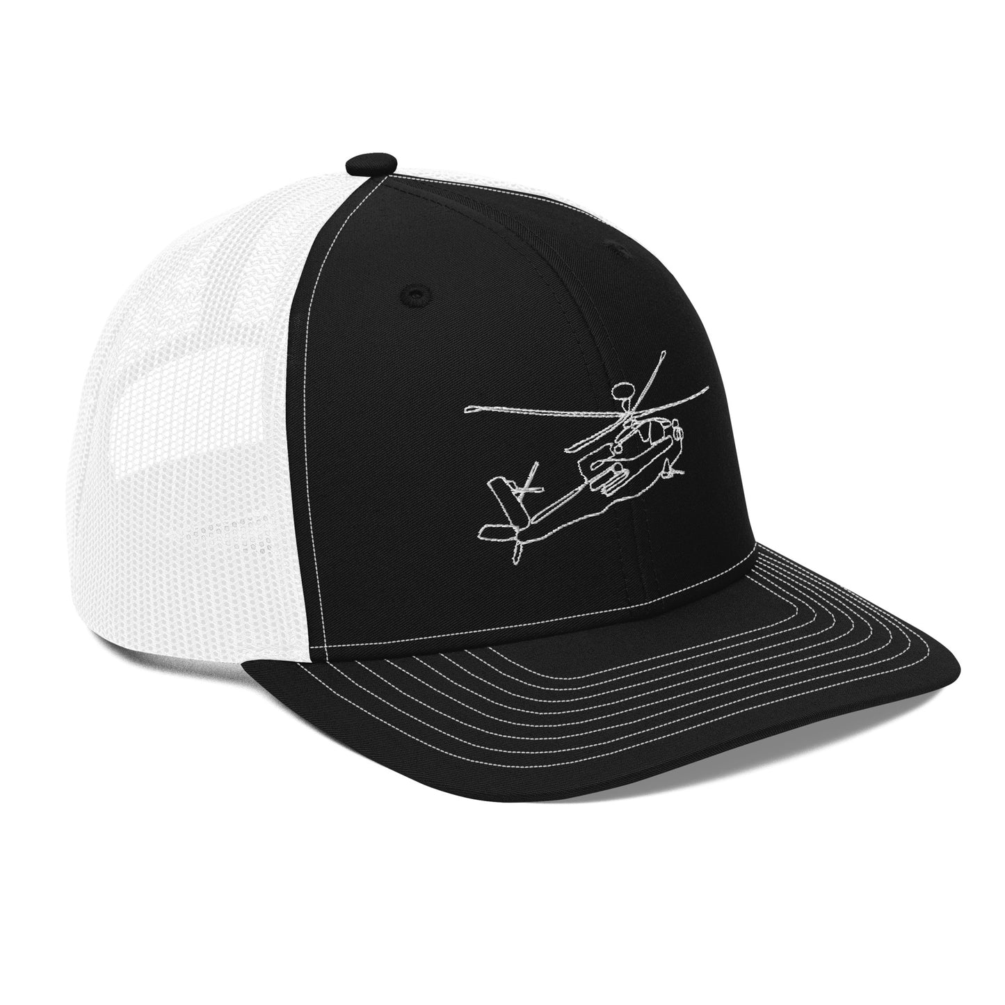 Apache Line Art Trucker Cap