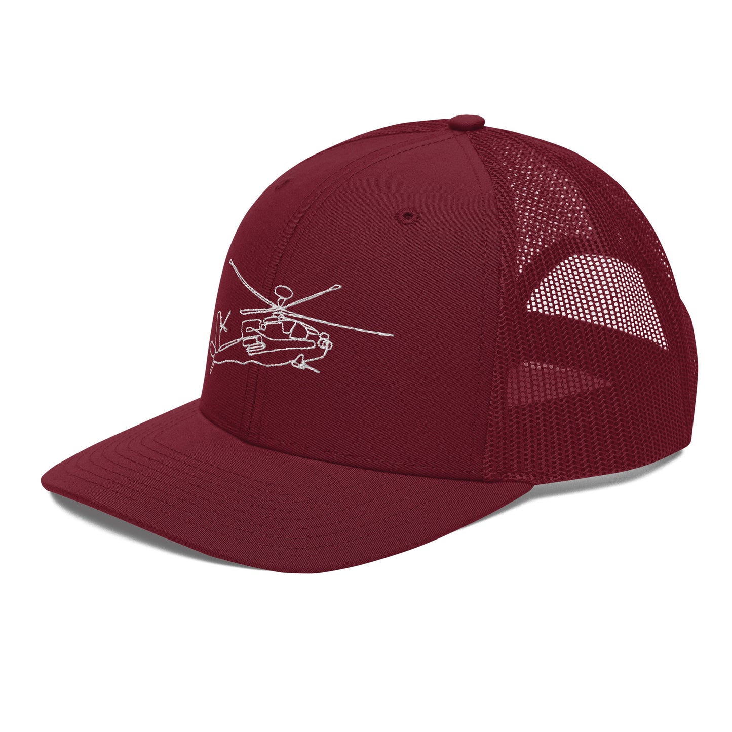 Apache Line Art Trucker Cap