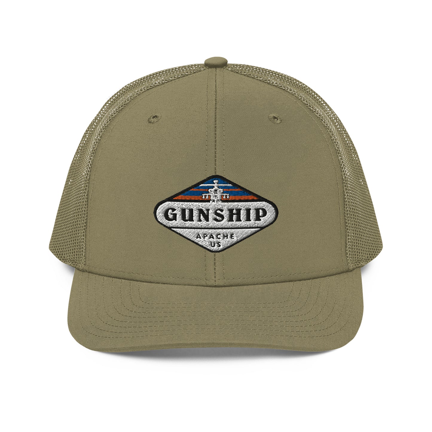 Gunship Apache Helicopter Trucker Cap